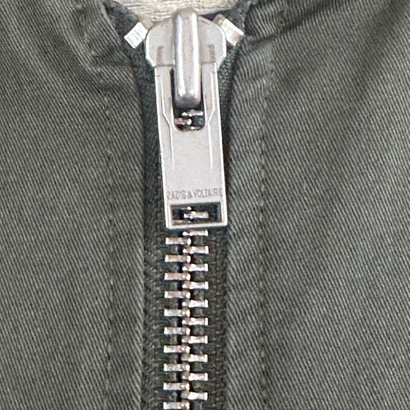 ZADIG & VOLTAIRE “Kavy”
Embellished Skull Military Jacket Extra Small New! - Picture 7 of 15